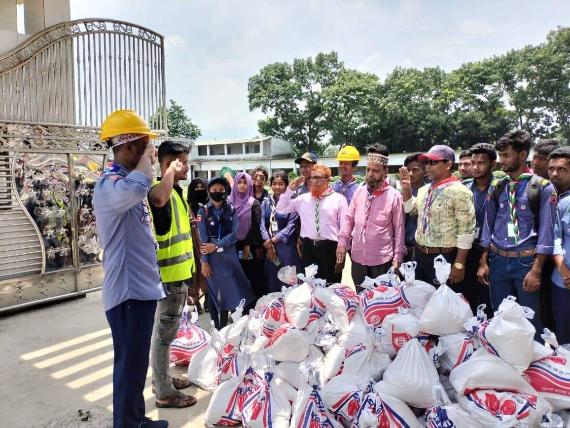 রোভার স্কাউটের ৫০ বছর পুর্তি উপলক্ষে স্কাউটদের "লস কর্মসূচি"